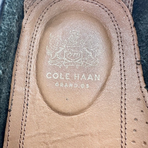 Cole Haan | Men | Grand OS Black Leather Lug Sole Loafers | Size 11 M main image 6